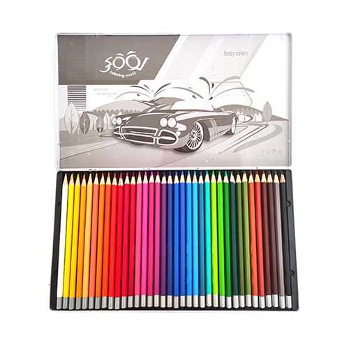 مداد رنگی 36 رنگ فلزی