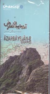 نقشه سیاحتی استان آذربایجان شرقی