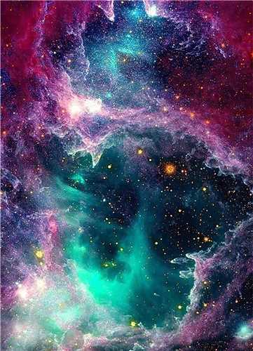 تابلو کهکشان 18*13 سانتی متر