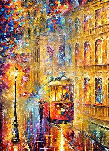 تابلو Last Trolley سانتي متر 18*13
