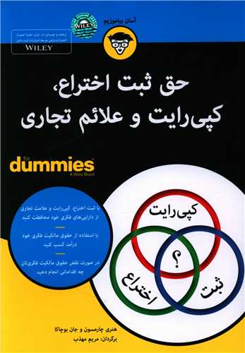 حق ثبت و اختراع کپی رایت و علائم تجاری 