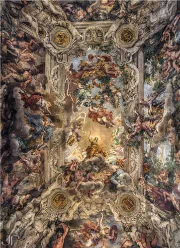 تابلو The Allegory of Divine Providence and Barberini Power 13*18 سانتي متر