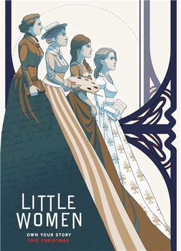 تابلو Little Women سانتی متر 13*18