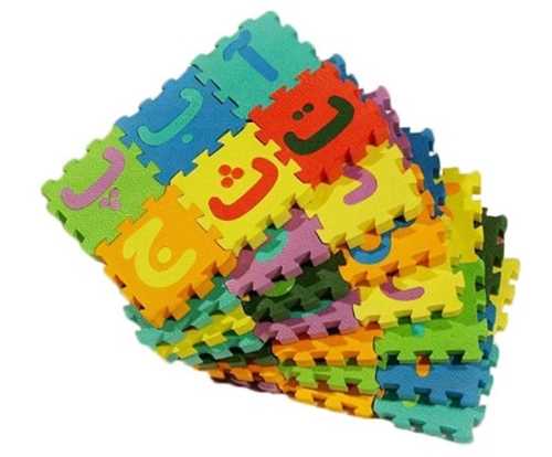 پازل حروف و اعداد فارسی متوسط
