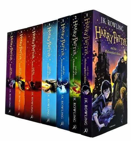 Bloomsbury Harry Potter هری پاتر: پک هفت جلدی قابدار بلومزبری
