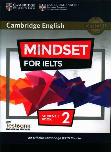 Cambridge English Mindset for ielts (2) (کتاب دانش آموز و سی دی و بانک آزمایش )(جنگل )