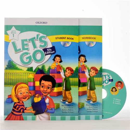 Lets Go Begin 1 (کتاب دانش آموز و کتاب کار و سي دي )(جنگل)