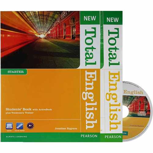New Total English (starter)(ویراست اول) (کتاب دانش آموز و کتاب کار و سی دی ) (جنگل)
