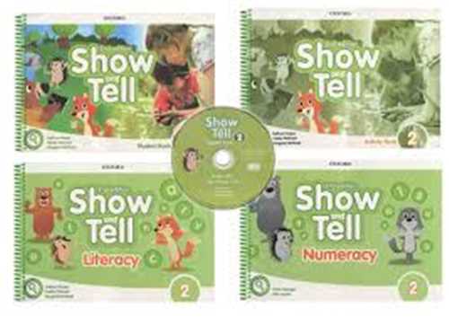 Show and Tell 2 (ويراست دوم) (کتاب دانش آموز و کتاب کار و سي دي)(جنگل)