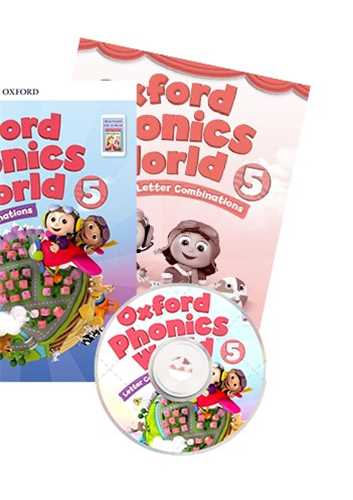 Oxford Phonics World 5 (کتاب دانش آموز وکتاب کار و دي وي دي)(جنگل)