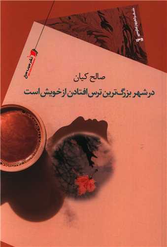 در شهر بزرگترین ترس افتادن از خویش است 
