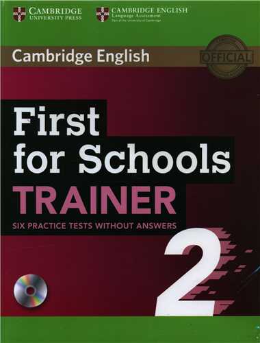 Cambridge English First for Schools Trainer 2 + CD