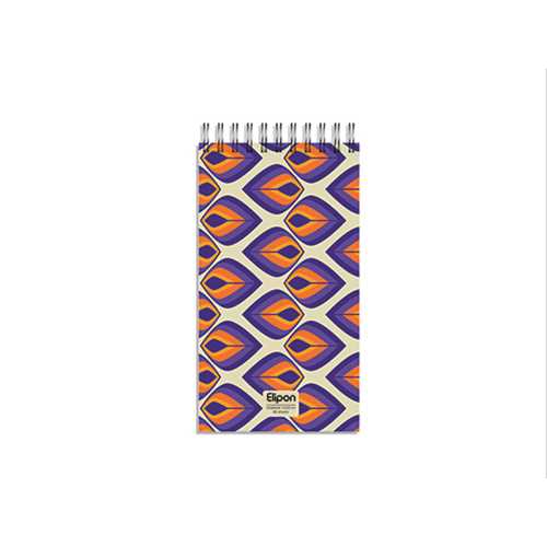 دفتر یادداشت 80 برگ سیمی (12*22)(2641382)