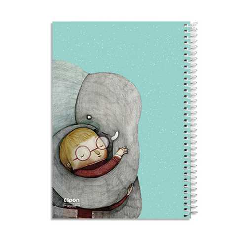 دفتر فیلی 40 برگ  سیمی (a4)(2531572)