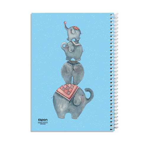 دفتر فیلی 40 برگ  سیمی (a4)(2531573)