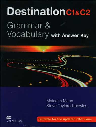 Destination Grammar and Vocabulary (C1 & C2)ویراست اول (کتاب آموزش و پاسخ نامه (جنگل )