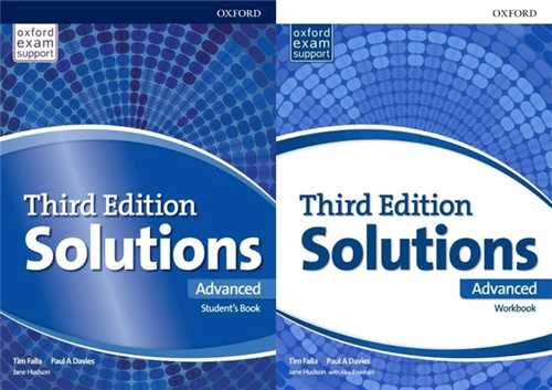 Solutions Advanced (ويراست سوم)(کتاب دانش آموز و کتاب کار و سي دي ) (جنگل)