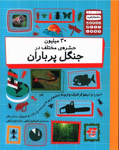 30 میلیون حشره مختلف در جنگل پرباران