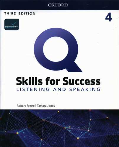 Q Skills for Success 4 listening and speaking (کتاب دانش آموز وسی دی )( جنگل)