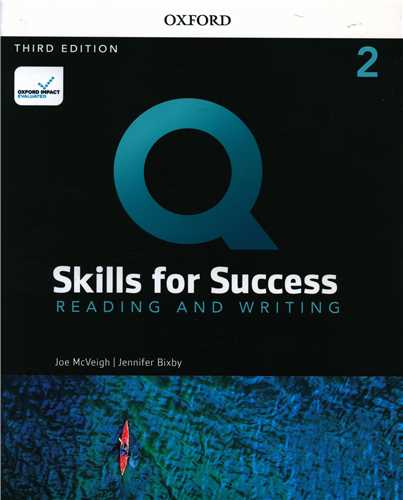Q Skills for Success 2 Reading and Writing (کتاب دانش آموز وسی دی ) (جنگل)