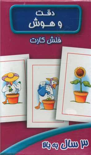 فلش کارت دقت و هوش (عسل نشر)