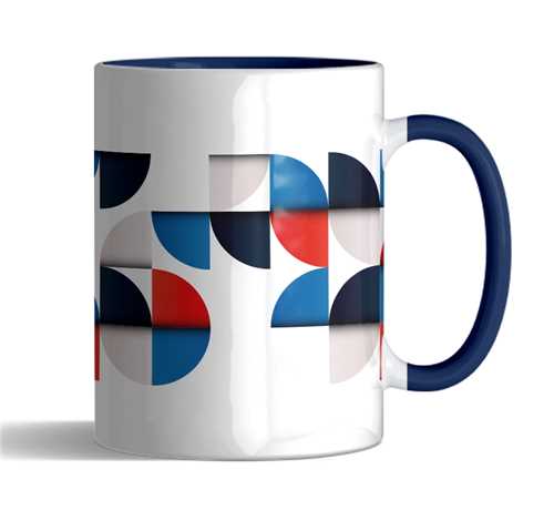 ماگ طرح فانتزي تورنگي(سرمه اي)کد2390