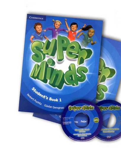 SuperMinds 1 کتاب دانش آموز و کتاب کار و سی دی )