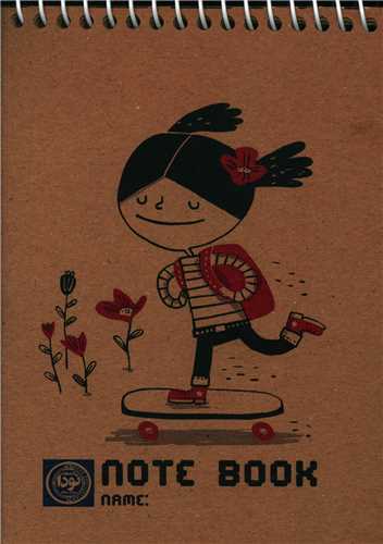 دفتر يادداشت بي خط (کد 11)(جيبي)(نودا)