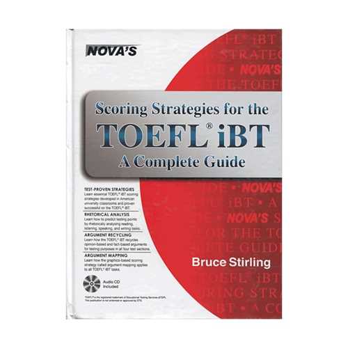 Scoring Strategies for the TOEFL iBT A Complete Guide(سی دی ) (جنگل)