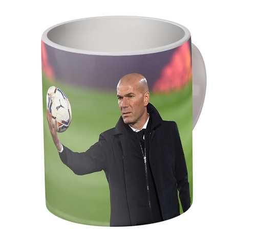 ماگ Zinedine Zidane (3)کد2452