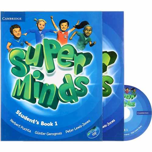 Super Minds 1 ( ویراست دوم) (کتاب دانش آموز و کتاب کار و سی دی ) (جنگل)