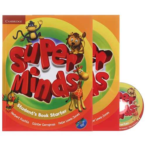 Super Minds Starter ( ویراست دوم) (کتاب دانش آموز و کتاب کار و سی دی ) (جنگل)
