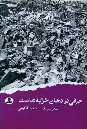 حرفي در دهان خرابه هاست (ايهام)
