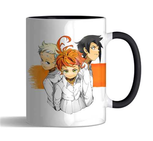ماگ the promised neverland تورنگی(مشکی)کد2520