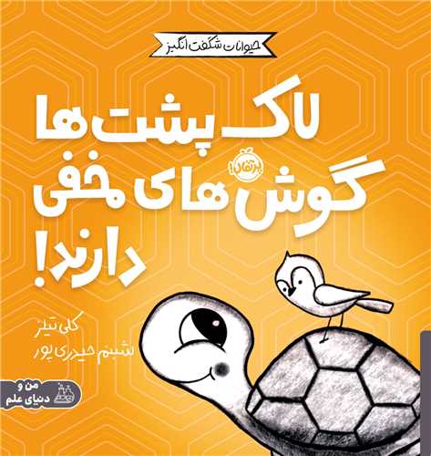 مجموعه ی حیوانات شگفت انگیز (لاک پشت ها گوش های مخفی دارند) (پرتقال)