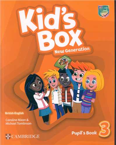 Kids Box 3 New Geeration  British کتاب دانش آموز کتاب کار سی دی
