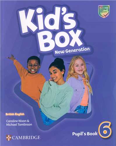 Kids Box 6 New Geeration  British کتاب دانش آموز کتاب کار سی دی