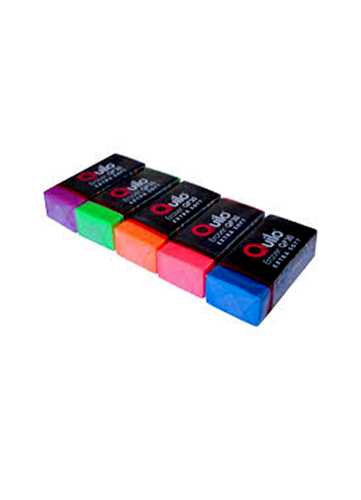 پاک کن کوچک رنگی QP30( 5عددی) (کوییلو)