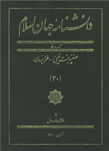 دانشنامه جهان اسلام (30)(رحلی)
