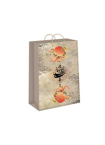 ساک کادویی طرح دار (کد 51370) (سایز 24*38)