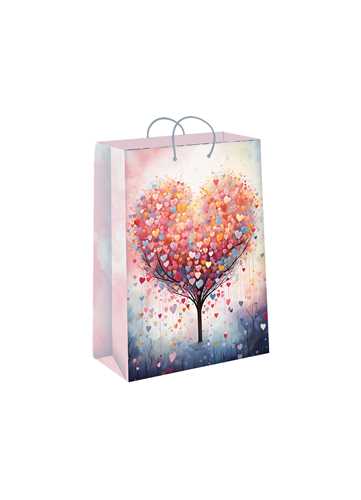 ساک کادویی طرح دار (کد 51392) (سایز 24*38)
