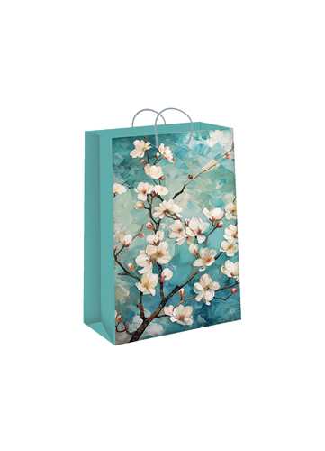 ساک کادویی طرح دار (کد 51390) (سایز 24*38)