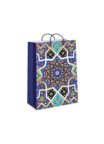 ساک کادویی طرح دار (کد 51165) (سایز 24*38)