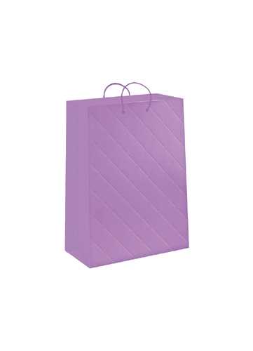 ساک کادويي برجسته بنفش(کد 51703)(24*38)