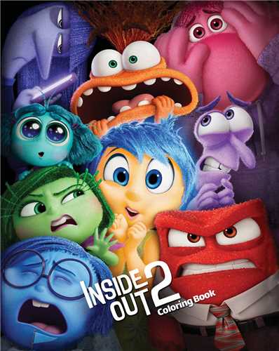 رنگ آميزي Inside Out 2 (رحلي)(حوض نقره)