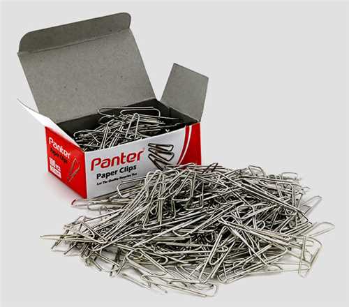 گیره کاغذ نقره ای (31mm) (100عددی) 