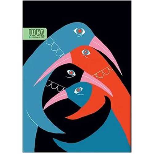 دفتر 100برگ (سیمی) (37) (ایده)