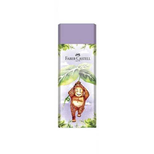 پاک کن happy jungle (بنفش) (فابرکاستل)