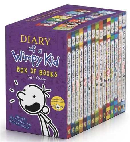 Diary of a Wimpy Kid (15 جلدی)(قابدار)(جنگل)