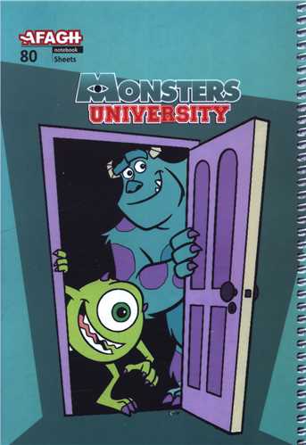 دفتر 80 برگ فانتزي (جلد طلقي)(کارخانه هيولا)(2009)(آفاق)